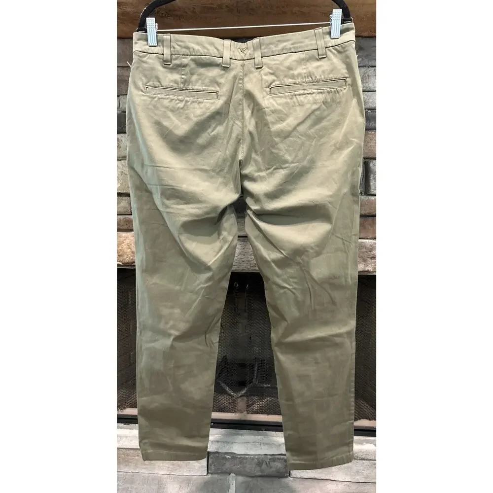 Men’s BIRDDOGS Olive Green Boom For Your Broomstick Pants 34x30 *A2